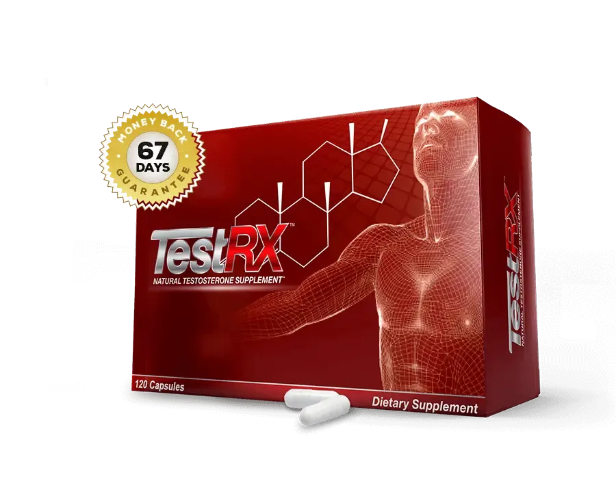 TestRX — Estimulador natural de testosterona para homens